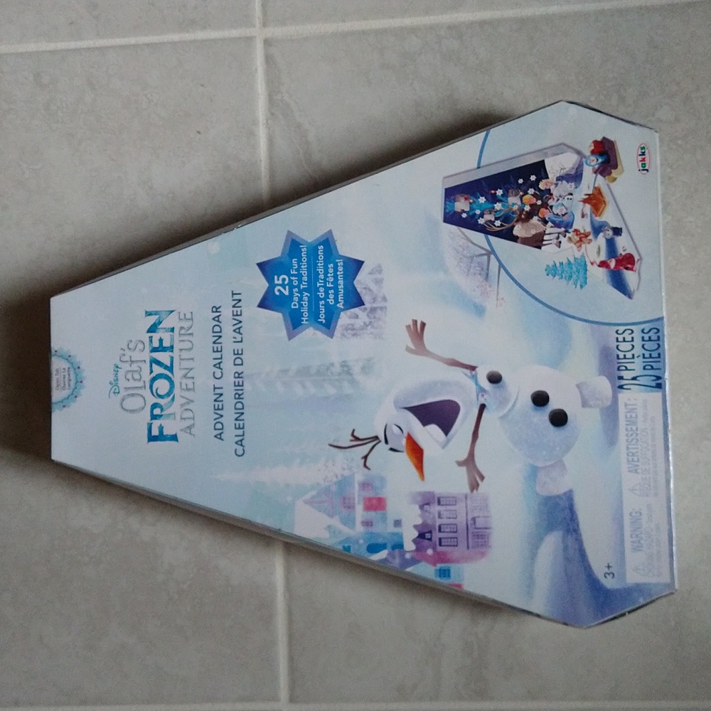Disney Olaf's Frozen Adventure 25 Piece Advent Calendar New Sealed Package